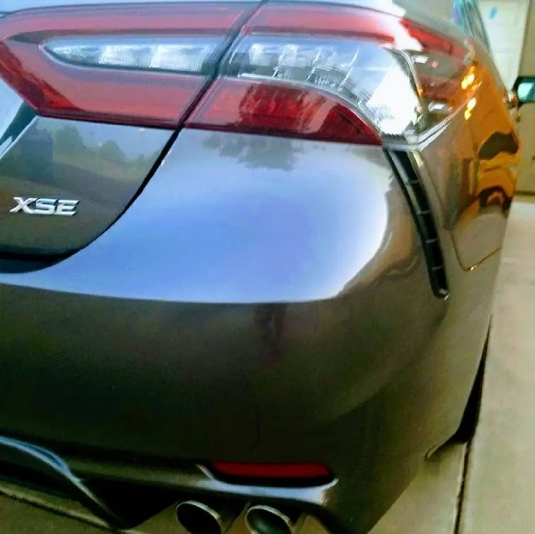 Bumper Dent Repair, after paintless dent repair by A Better Repair