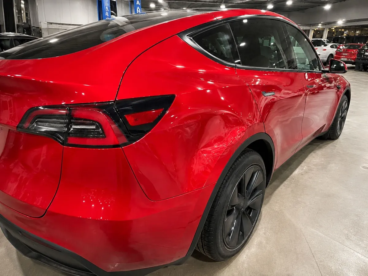 Large & Advanced PDR damage, before repair